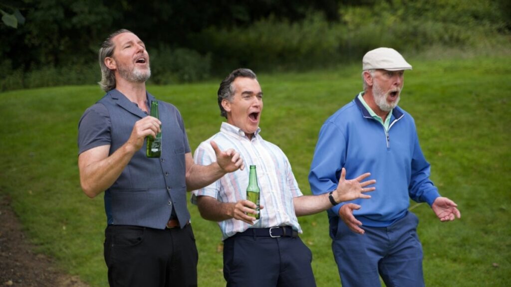 Finnegan’s Foursome Review: Edward Burns’ Golf Dramedy Finnegan's Foursome Review: Edward Burns' Golf Dramedy