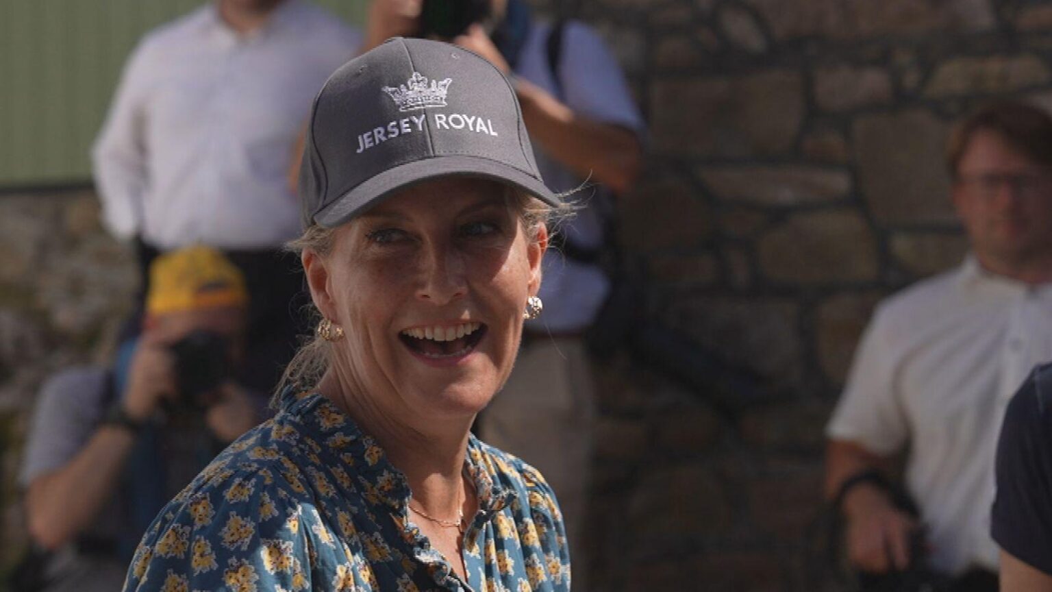 A sweet visit by Sophie, Duchess of Edinburgh, to the Jersey Channel Islands
