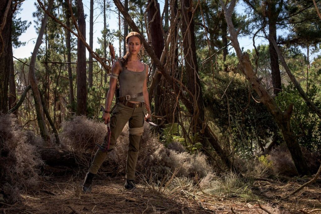 Forget Angelina Jolie’s Lara Croft, the 2018 reboot just hit No. 3 on HBO Max US chart Angelina Jolie Lara Croft 2018 reboot HBO Max