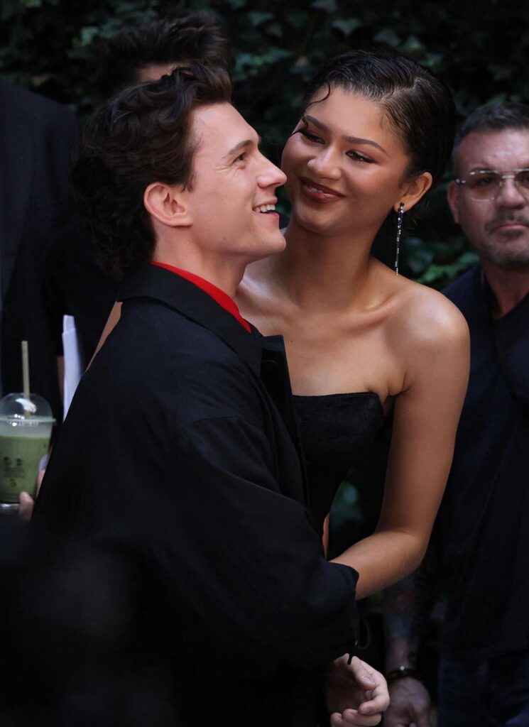 Zendaya & Tom Holland photographed at the 'Spider-Man: Brand New Day' photocall in Madrid.