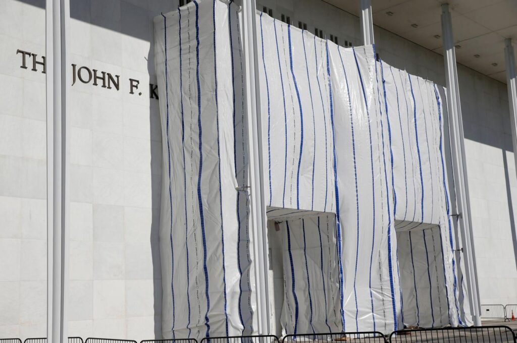 Judge Orders Kennedy Center To Provide Construction Update As Tarp Still Covers Name