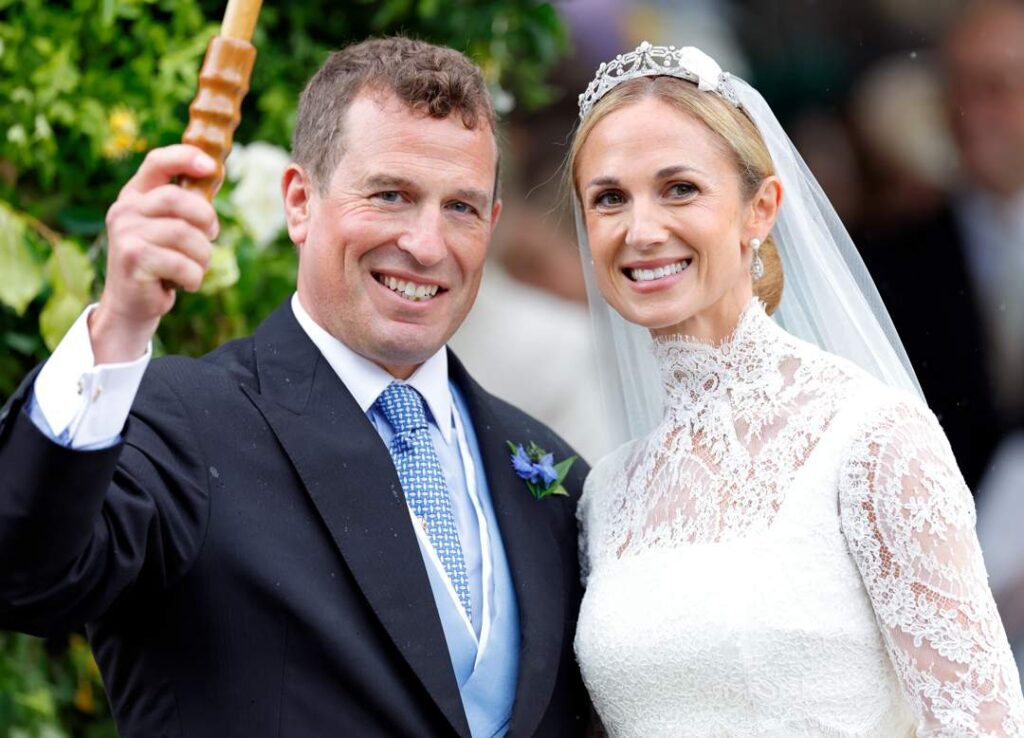 PHOTOS | UK royals celebrate as Princess Anne’s son weds Peter Phillips and Harriet Sperling depart All Saints' Church following their wedding on 6 June 2026 in Kemble, England.