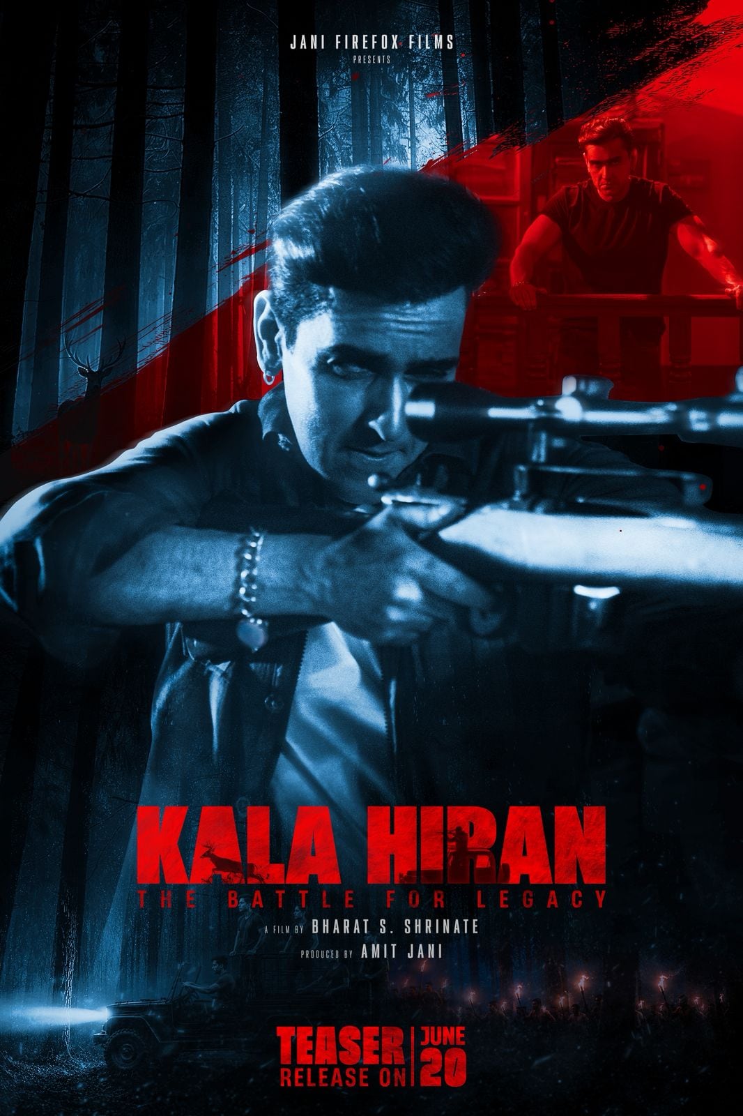 The Kala Hiran poster.