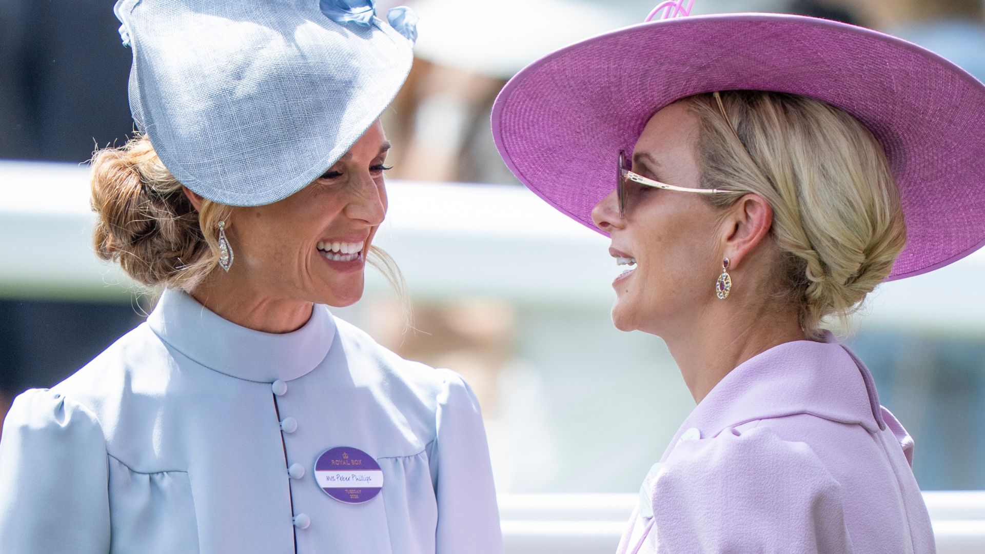 Zara Tindall and Harriet Sperling on day one of Royal Ascot 2026