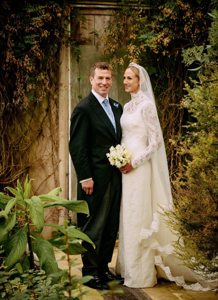 Two Official Pictures from Peter Phillips and Harriet Sperling's Wedding