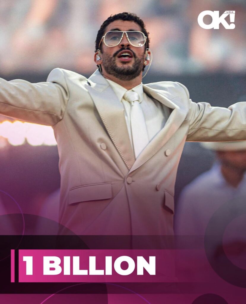 Bad Bunny Becomes First Latin Artist to Gross $1 Billion in Touring!