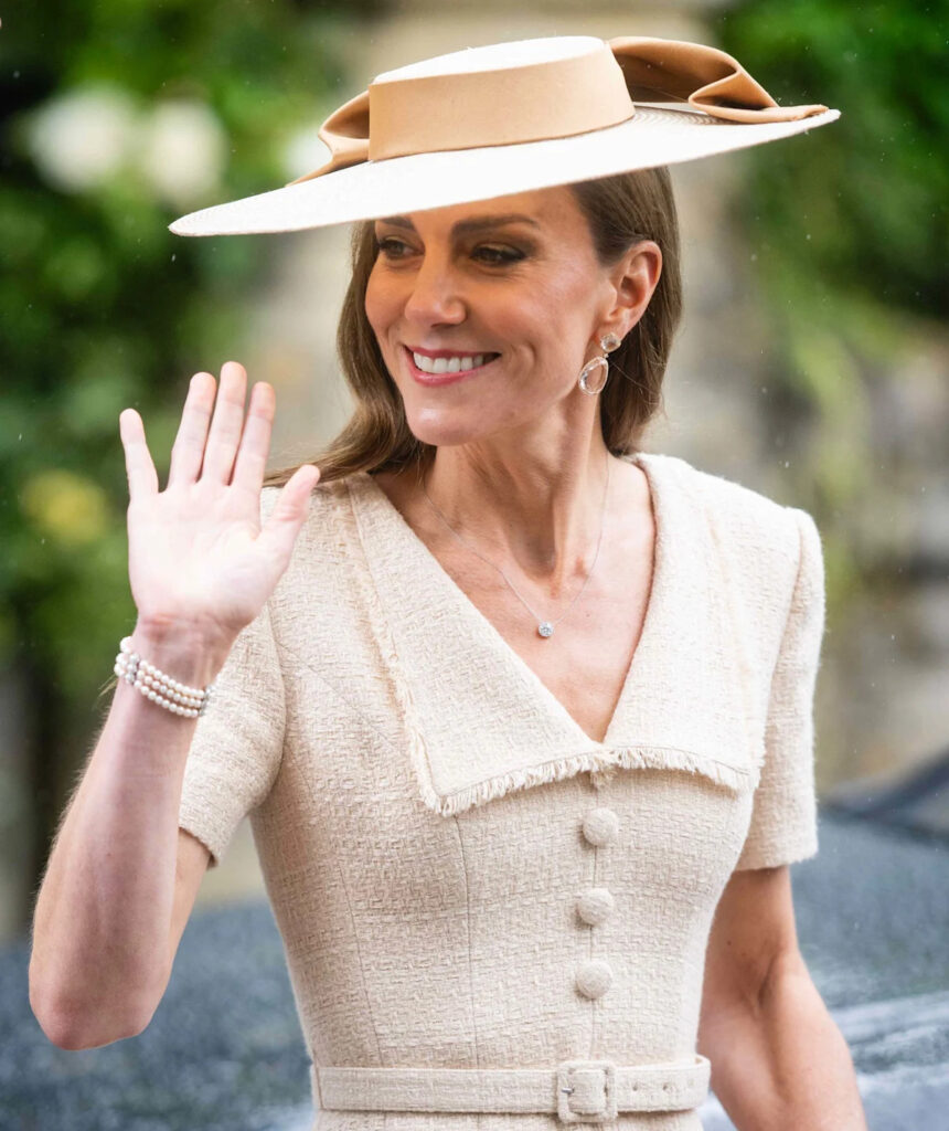 Kate Middleton Wears Princess Diana’s Heirloom Pearl Bracelet and a Romantic, Rarely Seen Pair of Earrings to Royal Wedding USA TODAY