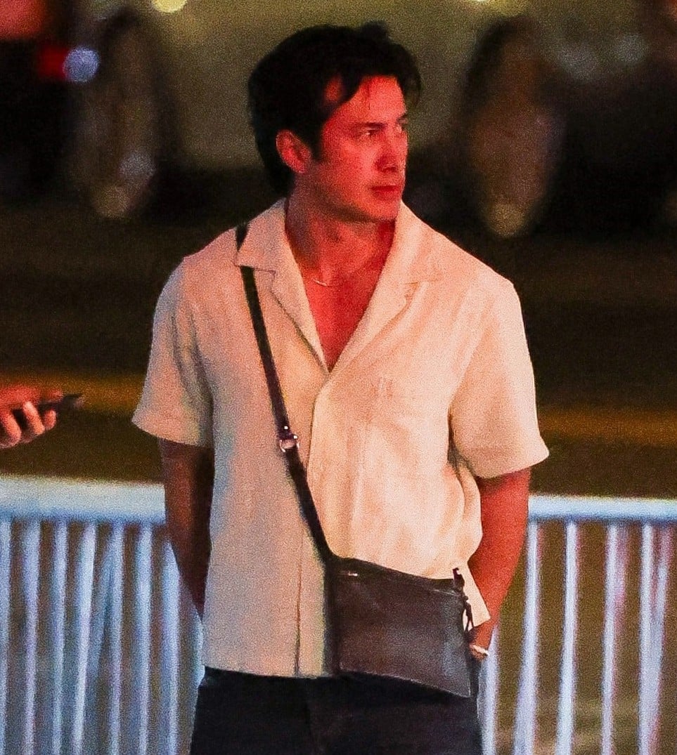 Hudson Williams night out in NYC