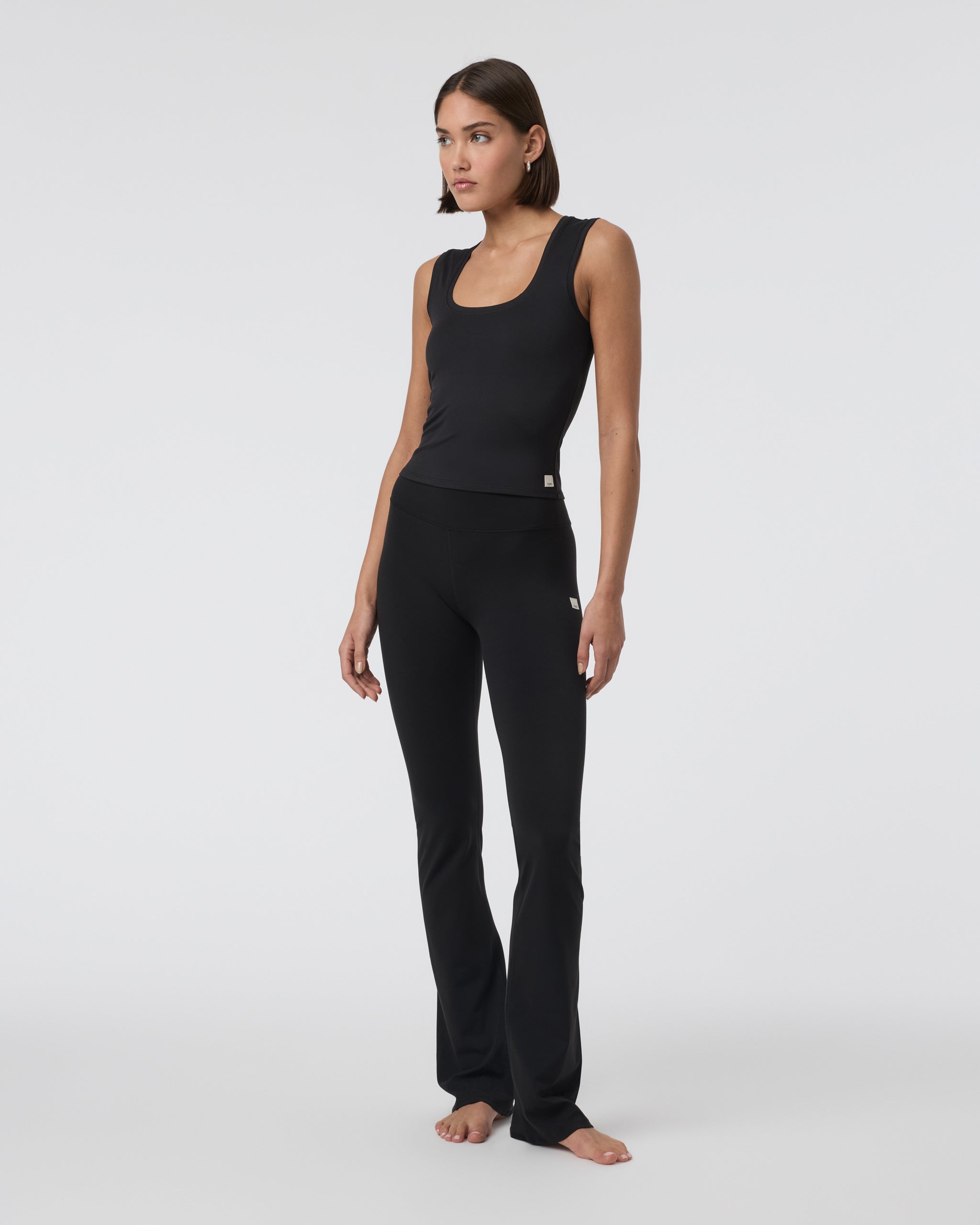 Vuori Allthefeels&trade; Slim Flare - Black - Xxs