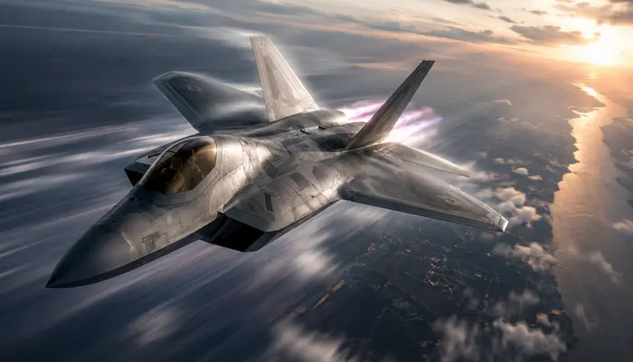 Why the F-22 can cover vast distances at high speed