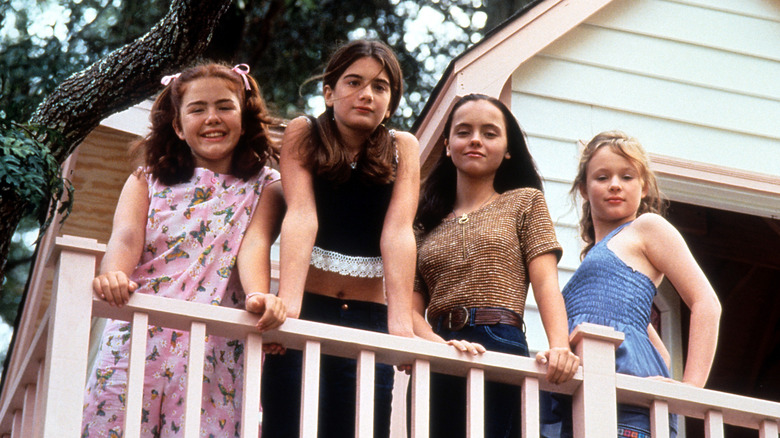 Ashleigh Aston Moore, Gaby Hoffmann, Christina Ricci and Thora Birch in a scene from 