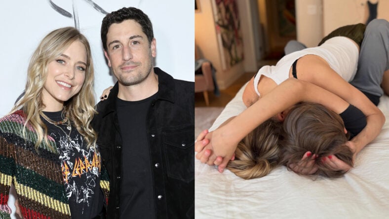 Jenny Mollen Instagram photo plus image with Jason Biggs
