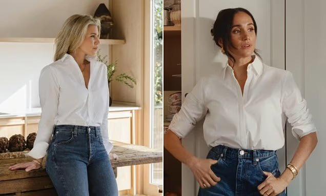 Natasha Archer channels Meghan in photoshoot for her new style consultancy