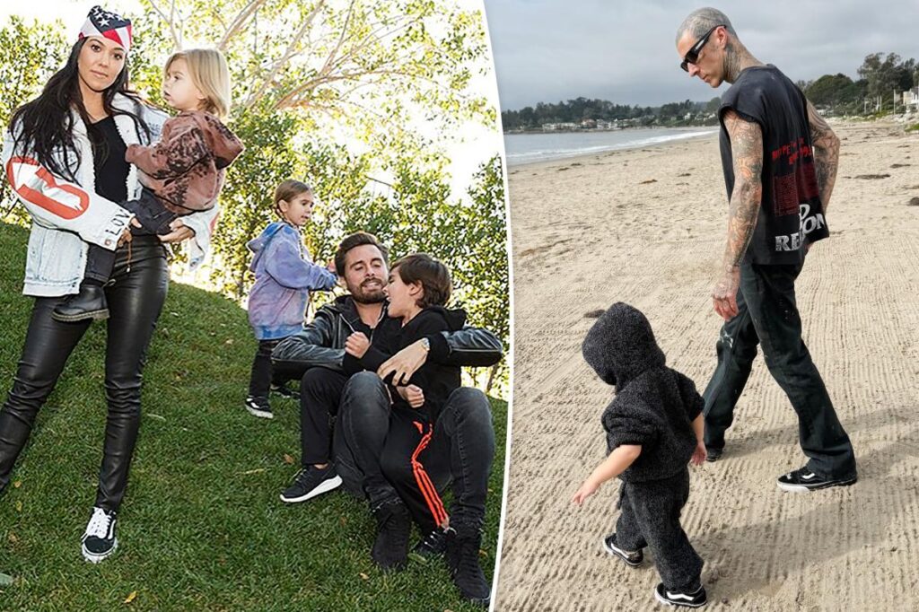 Kourtney Kardashian snubs Scott Disick in gushing Father's Day tribute to Travis Barker