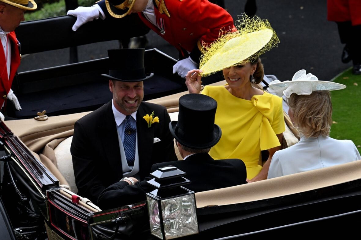 Kate Middleton in yellow dress at Royal Ascot in 2026