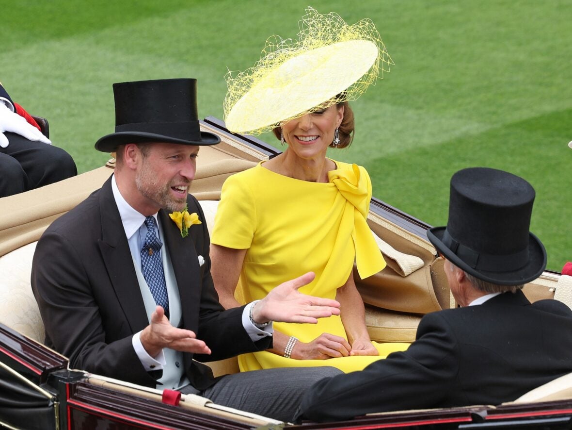 Kate Middleton in yellow dress at Royal Ascot in 2026