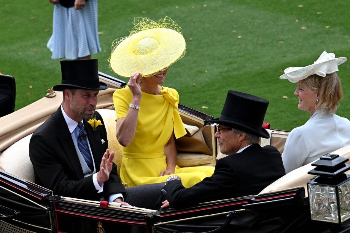 Kate Middleton in yellow dress at Royal Ascot in 2026
