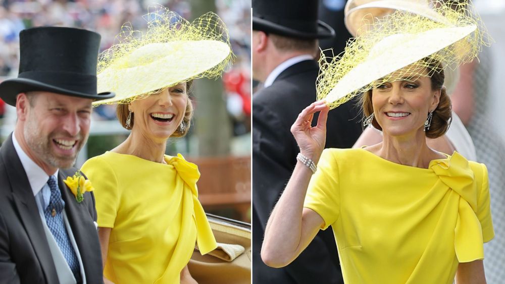 Kate Middleton Goes From Butter Yellow to Marigold at Royal Ascot Catherine, Princess of Wales, arriving to Day Two of the 2026 Royal Ascot in a vibrant yellow Roksanda dress alongside Prince William on Wednesday.