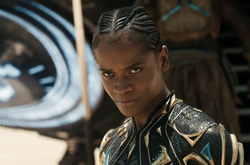 letitia wright as shuri in avengers: doomsday