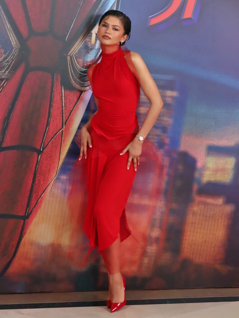 Zendaya for Spiderman: Brand New Day press tour in Madrid, Spain | June, 2026