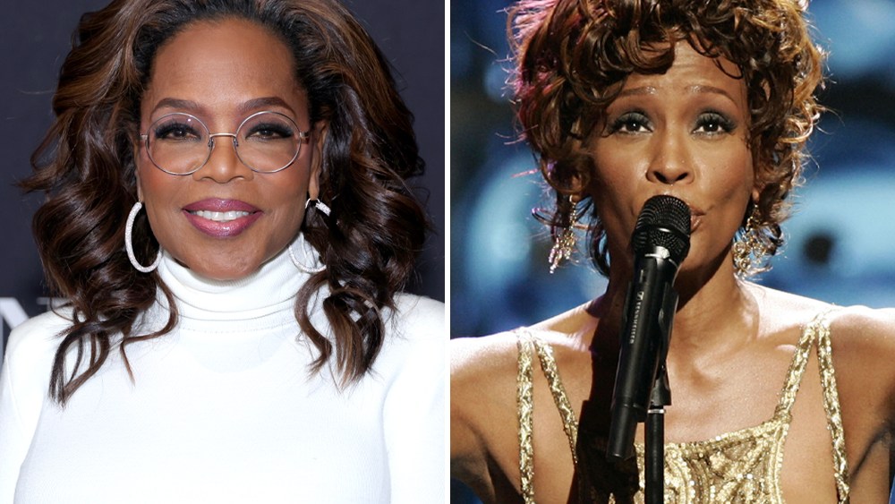 Oprah Winfrey: Whitney Houston Fell Off Stage, Begged Audience Not to Leak Oprah Winfrey: Whitney Houston Fell Off Stage, Begged Audience Not to Leak