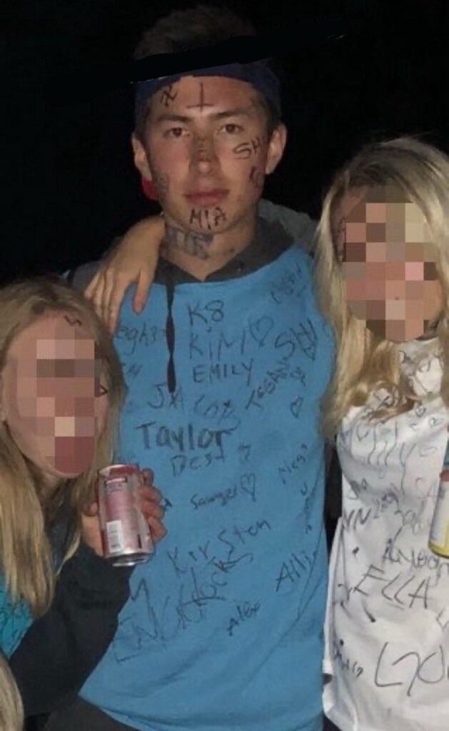 2018 photo of 'Heated Rivalry' actor Hudson Williams shows a swastika drawn on his forehead — resurfacing weeks after his alleged private Instagram account 'AKA THE CHIGGAS' was exposed.