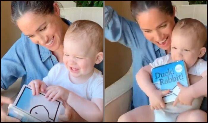 Meghan Markle with baby Archie
