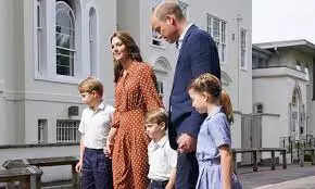 Prince George, Princess Charlotte and Prince Louis'