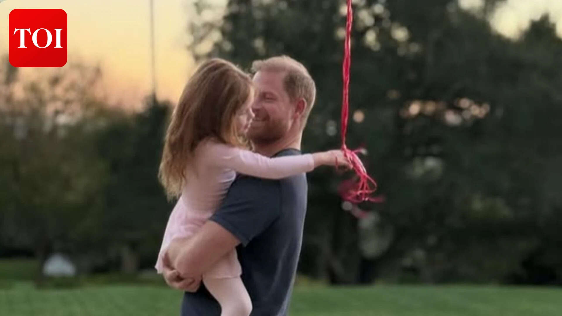 King Charles is reportedly looking forward to spending time with his grandchildren after years of separation, as Prince Harry and Meghan Markle stepped down from royal duties.Image credit: (Meghan Markle Instagram) Prince Harry and Princess Lilibet share a sweet moment<br>