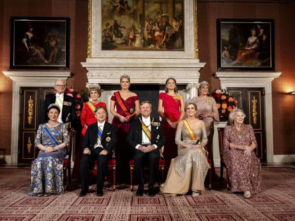 Dutch State Banquet for the Japanese Emperor and Empress