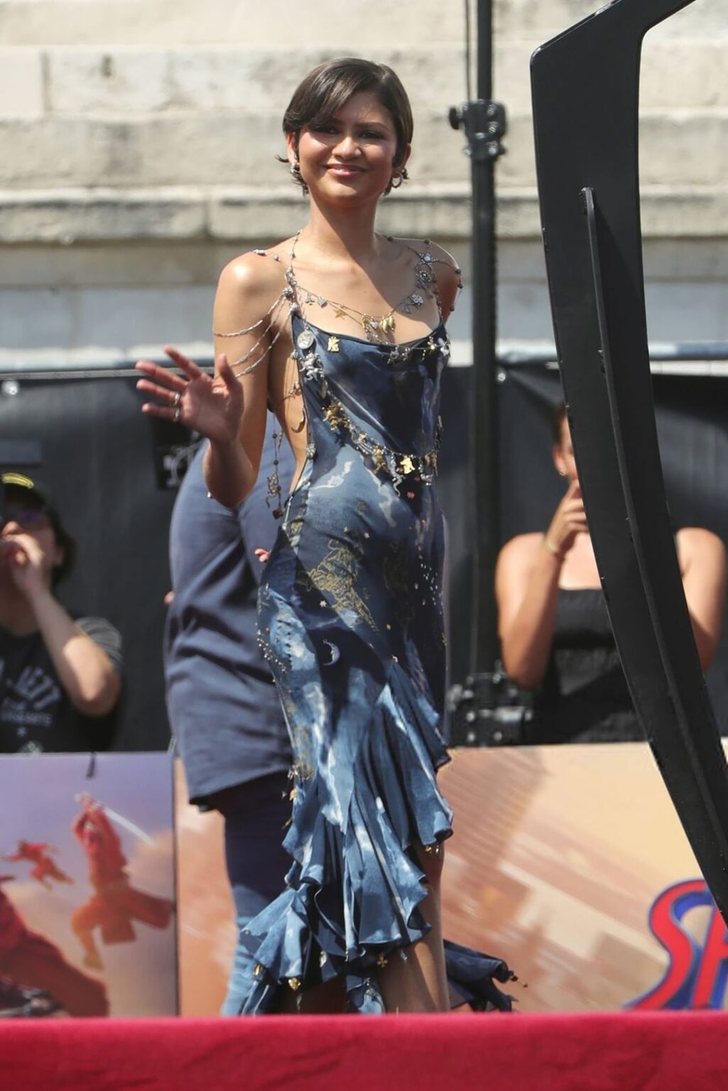 Zendaya Arrives at Spider-Man: Brand New Day Photocall in London 06/25/2026