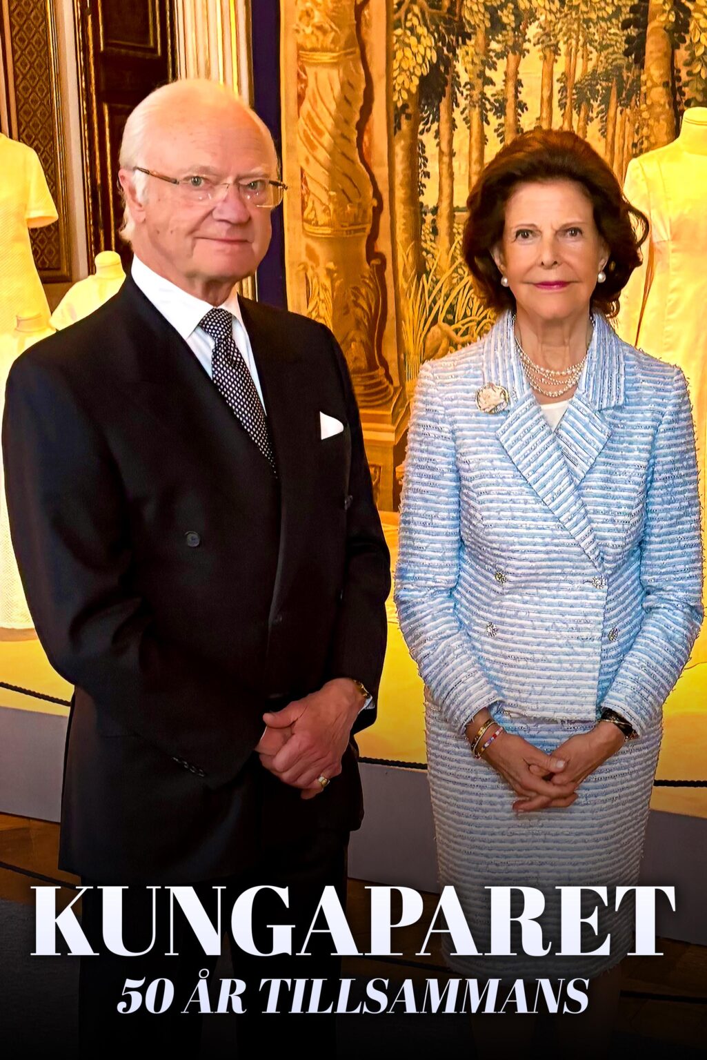 King Carl Gustaf and Queen Silvia mark 50 years of marriage with a new documentary