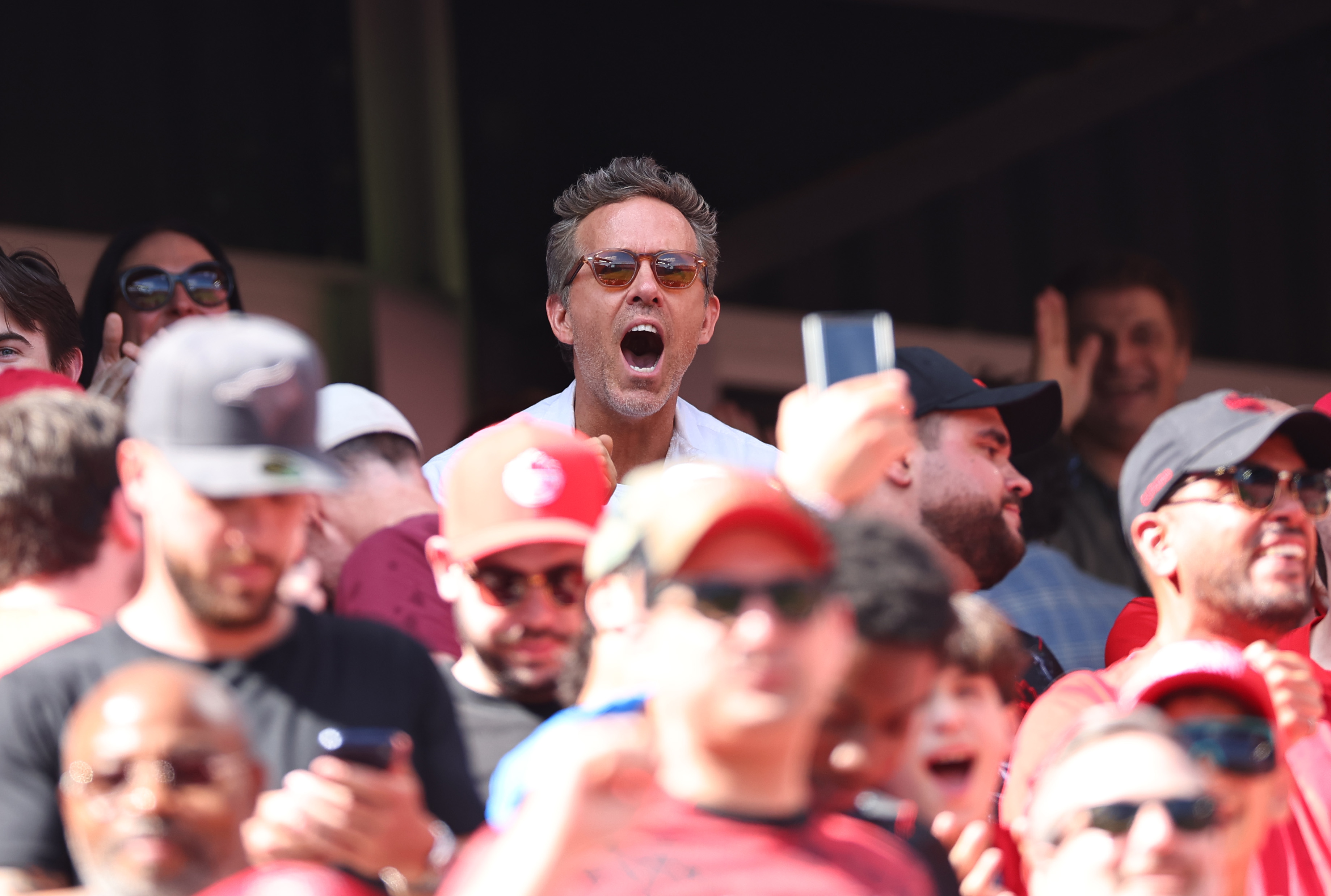 Ryan Reynolds, celebrities attending the World Cup Group Stage 2026