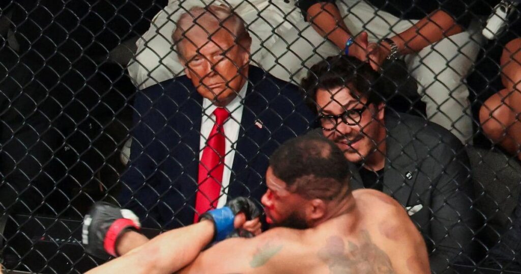 Veteran Sues Over ‘Deeply Corrupt’ Trump UFC Birthday Plan