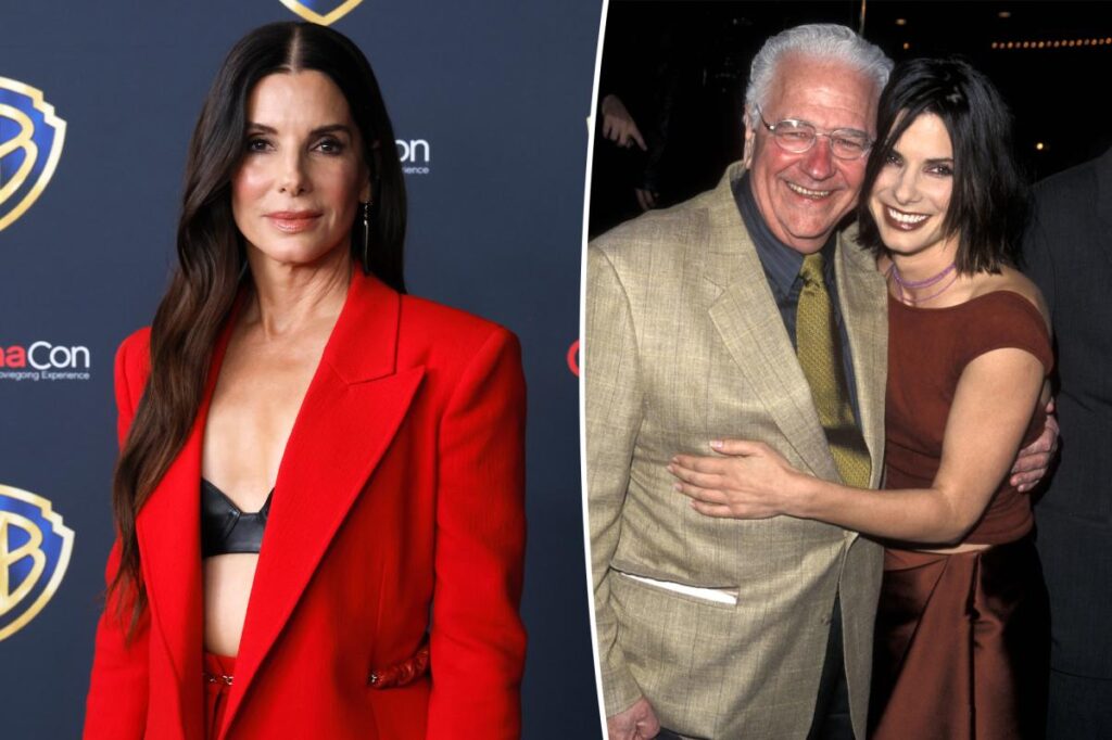 Sandra Bullock shares rare photos of her kids with her late dad for Father’s Day tribute Sandra Bullock shares rare photos of her kids with her late dad for Father's Day tribute