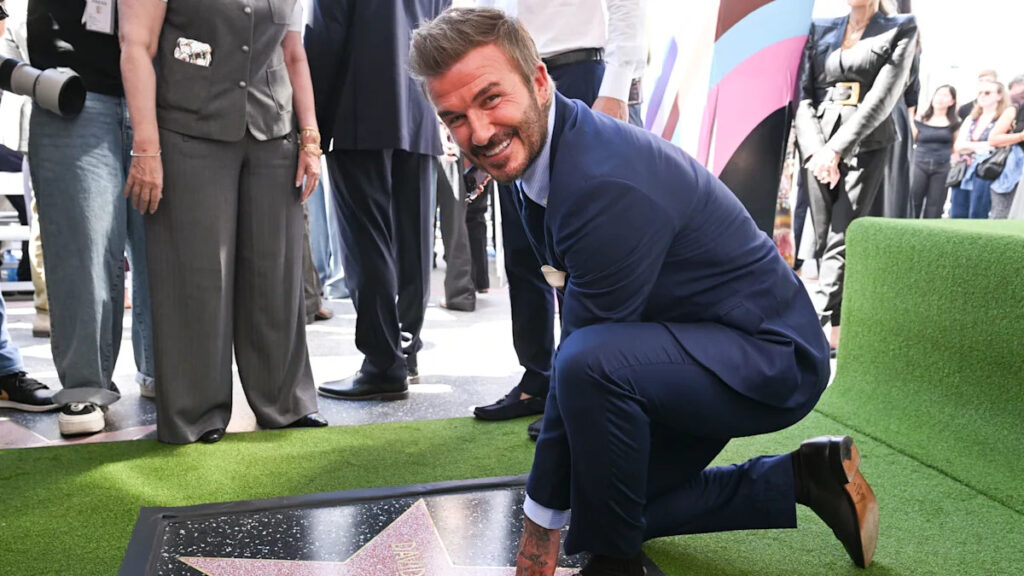 David Beckham receives a star on the Hollywood Walk of Fame: ‘I feel truly honored and fortunate to be living the American dream’ David Beckham receives a star on the Hollywood Walk of Fame: 'I feel truly honored and fortunate to be living the American dream'