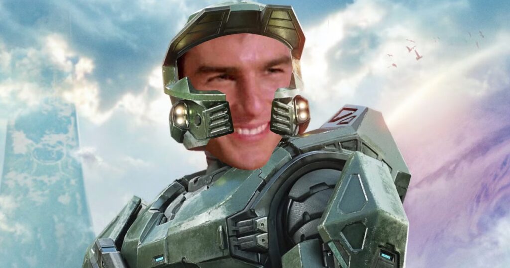 No, Tom Cruise wasn’t nearly Halo’s Master Chief, and Julia Roberts wasn’t nearly in the series either – but there was this conversation at a party No, Tom Cruise wasn't nearly Halo's Master Chief, and Julia Roberts wasn't nearly in the series either - but there was this conversation at a party