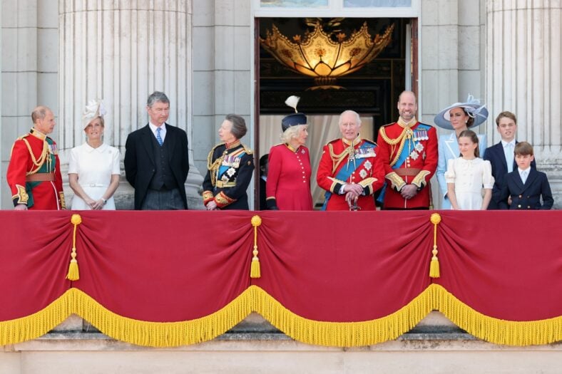 British Royal Family at Trooping the Colour