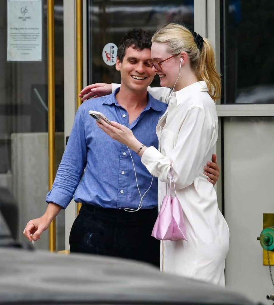 Elle Fanning and Gus Wenner in New York (June 12, 2026)