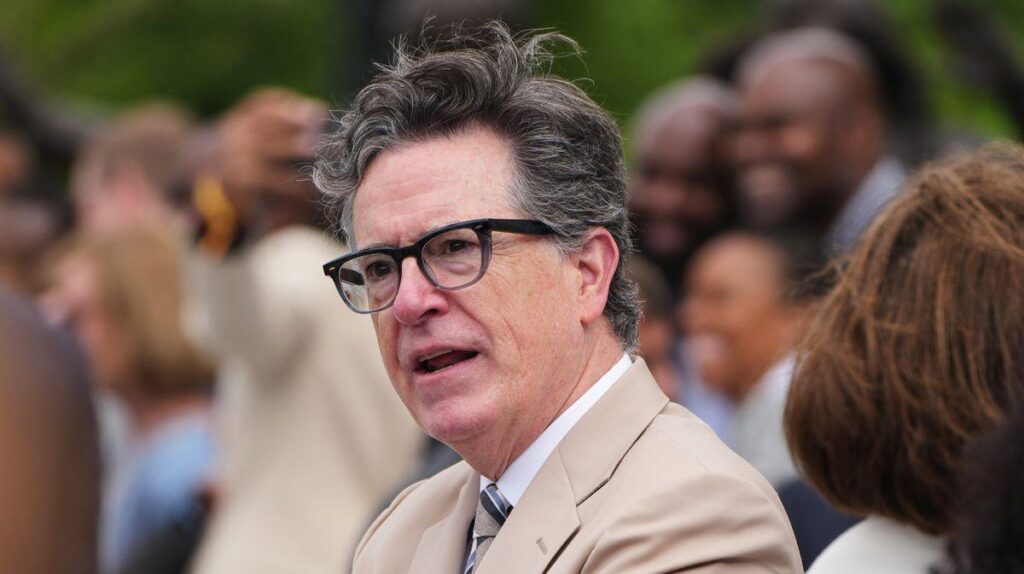 Stephen Colbert attends Obama event in outing since forcing CBS to pay bill