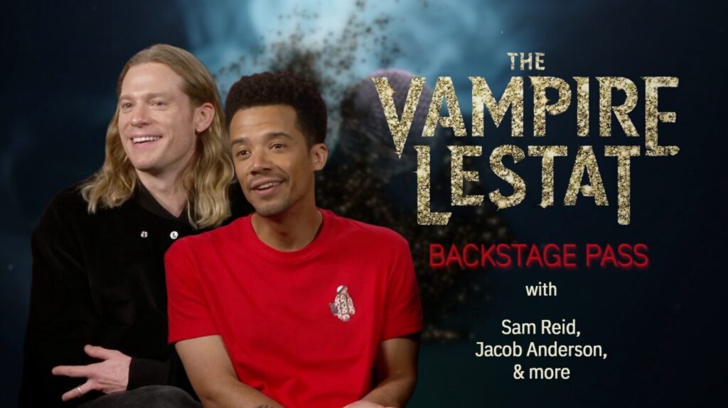 Sam Reid and Jacob Anderson 'The Vampire Lestat' Episode 1 aftershow video