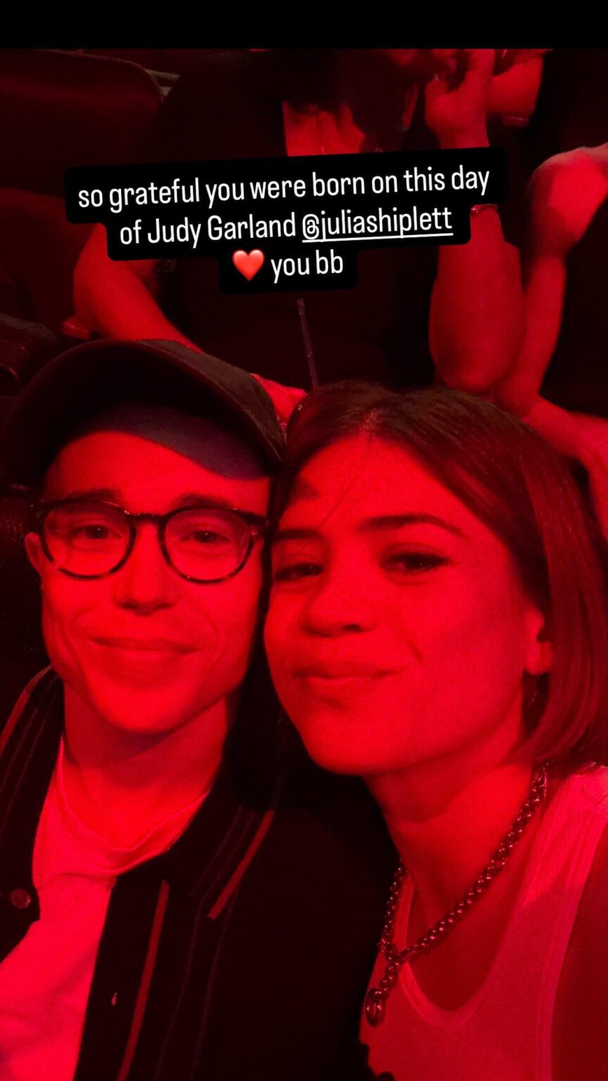 Elliot Page's Happy Birthday post to his girlfriend Julia Shiplett
