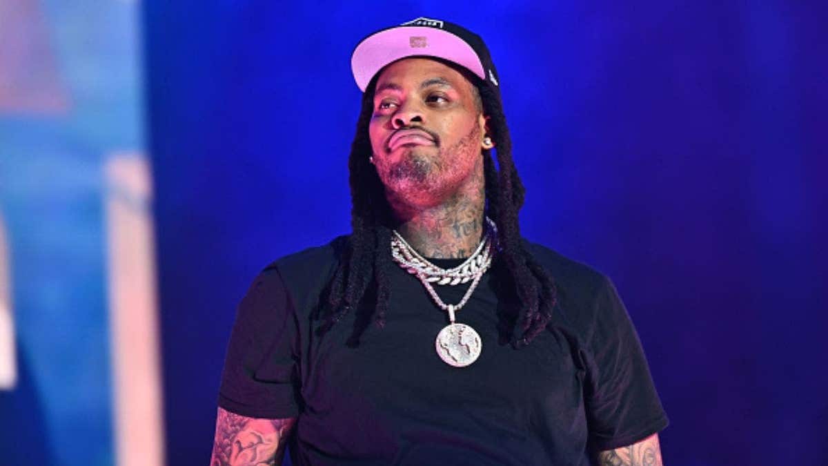 Waka Flocka backs Trump over Harris, but says he's never voted. (Photo by Paras Griffin/Getty Images)