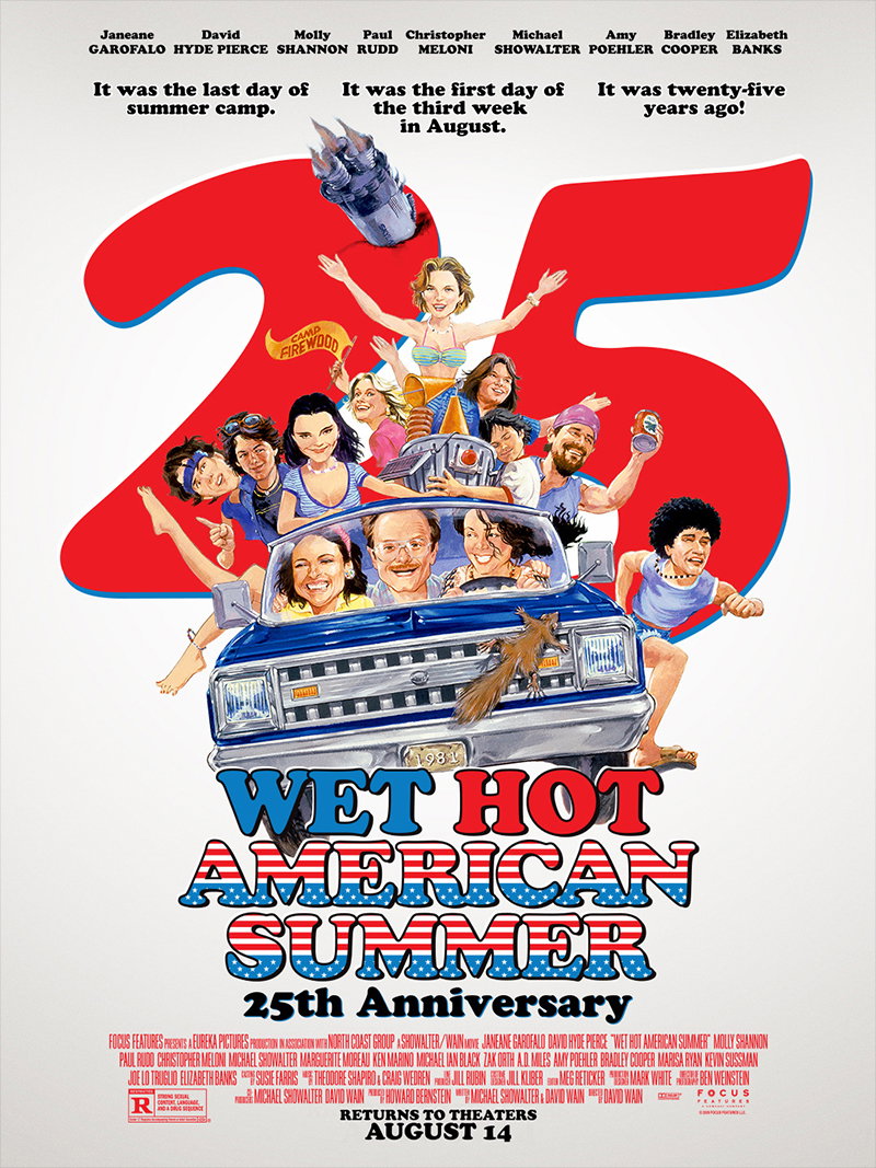 Wet Hot American Summer Re-Release Poster