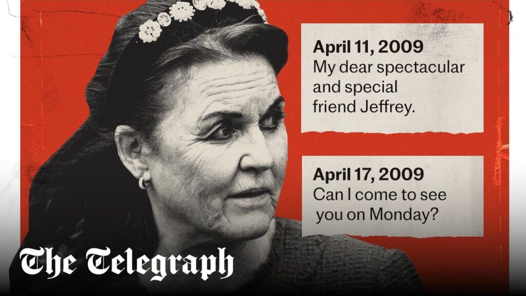 Sarah Ferguson visited Epstein twice while he was in prison