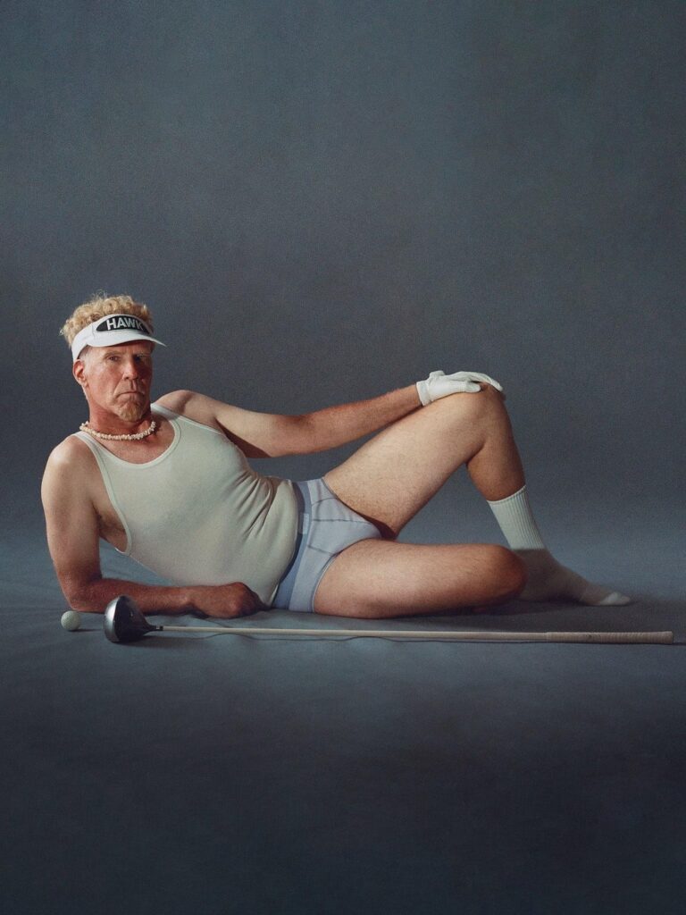 Will Ferrell stars in the latest campaign for SKIMS. Photographed by Nadia Lee Cohen.