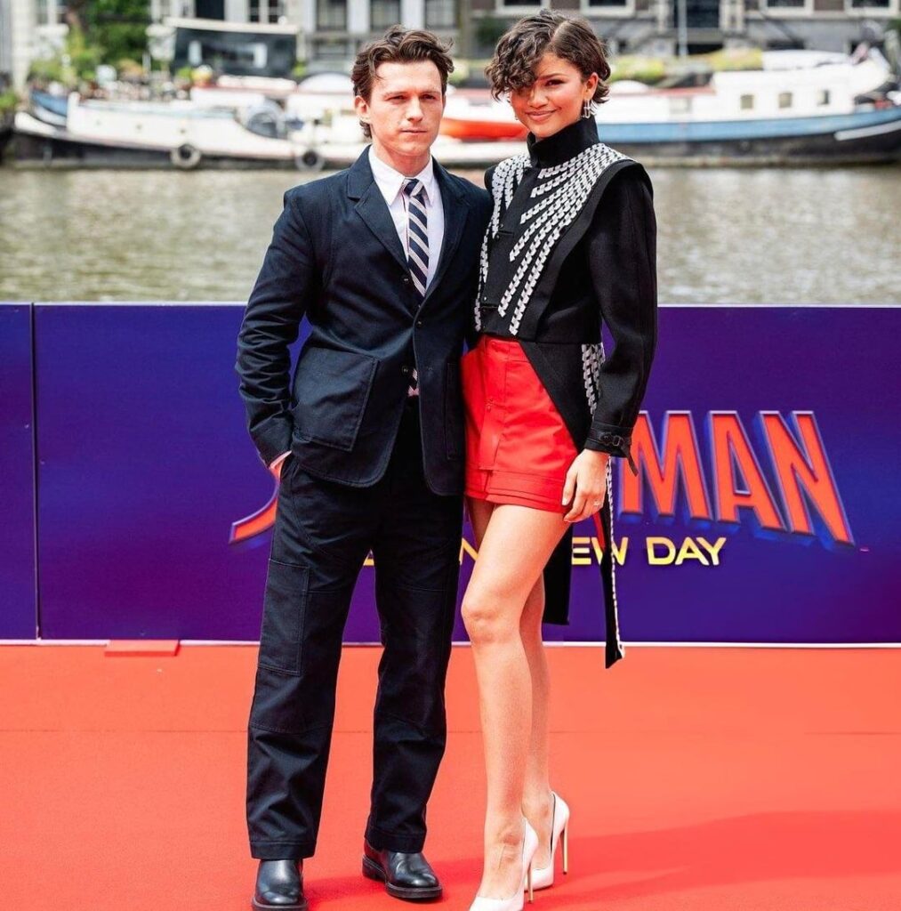 Tom Holland and Zendaya at the photocall of "Spider-Man: Brand New Day" in Amsterdam (June 17, 2026)