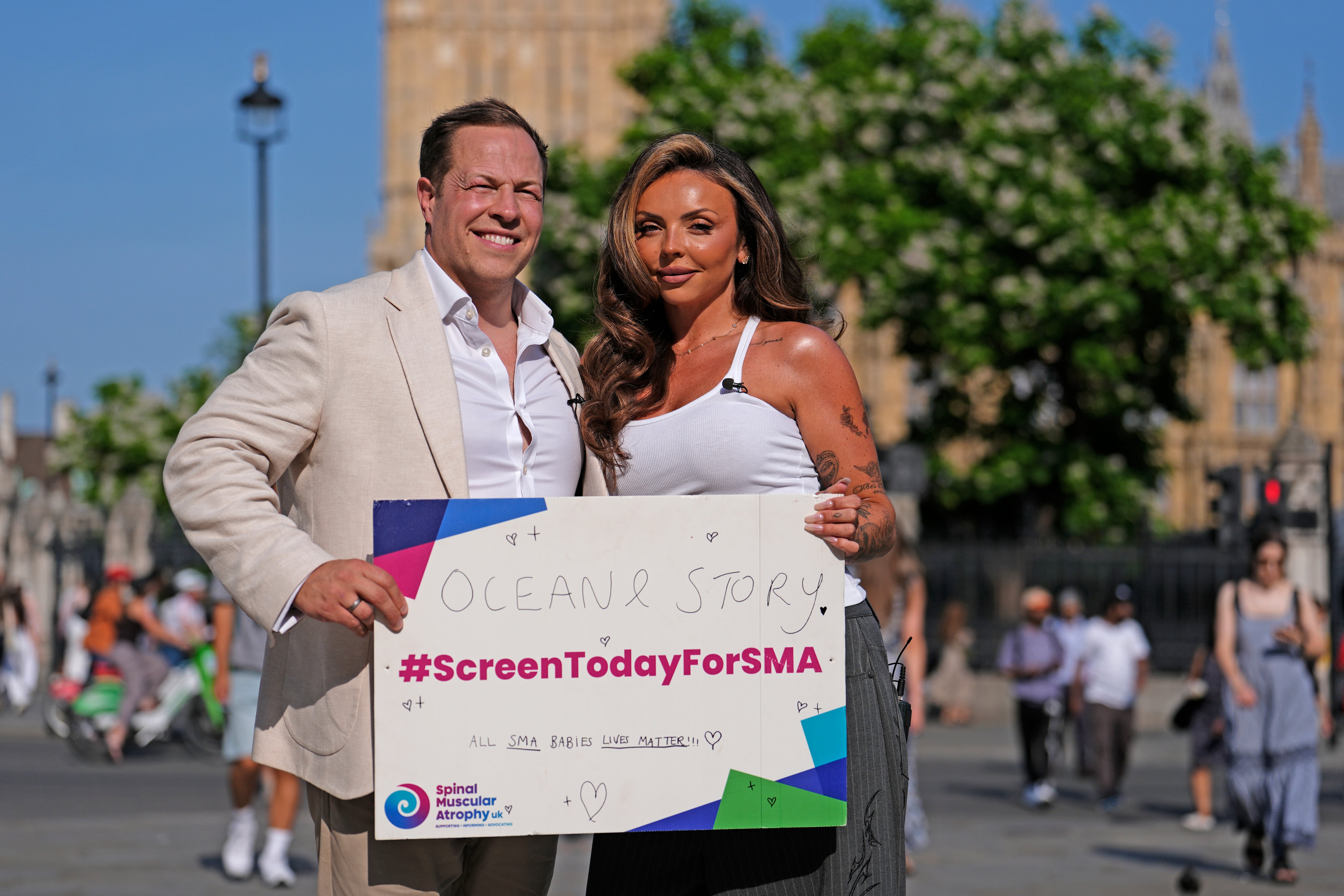 Nelson has been campaigning for SMA screening to be added to newborn blood spot tests