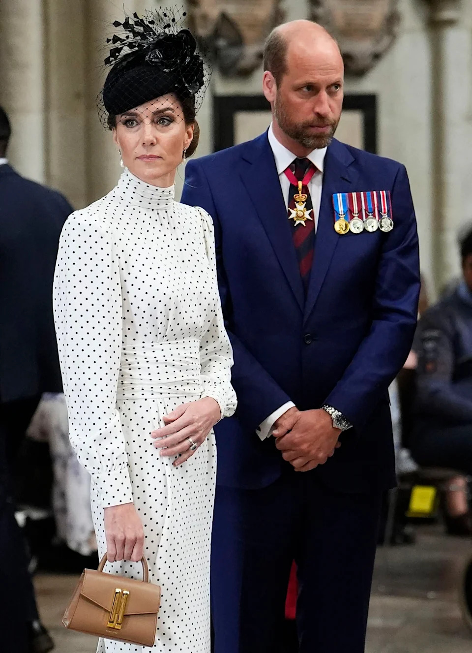 The Royal Family attend a VE Day Service of Thanksgiving
