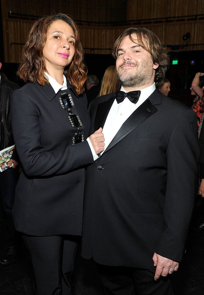 Maya Rudolph and Jack Black in 2015